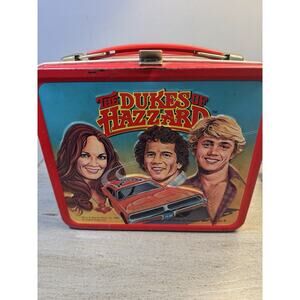 Vintage 1980 Dukes Of Hazard Lunchbox
